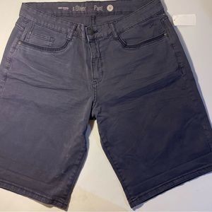 Big Men’s Shorts 48 Navy Blue Cotton Bermuda Loose Fit Bermuda Oliver NWT